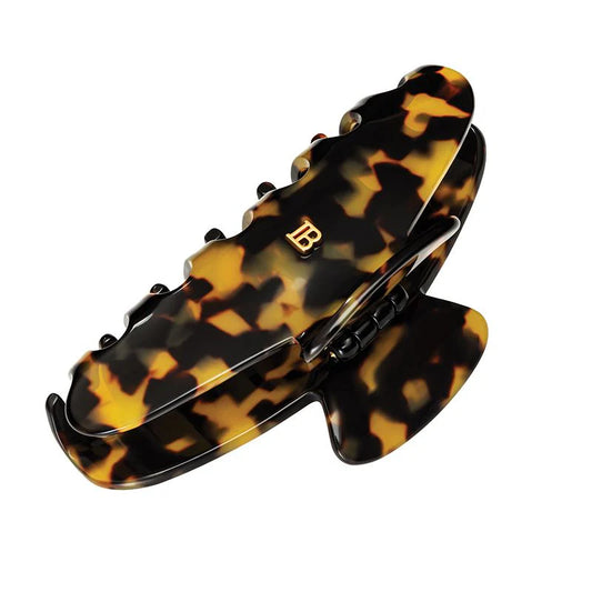 E Cellulose Acetate Pince a Chaveux Large Tortoise Shell